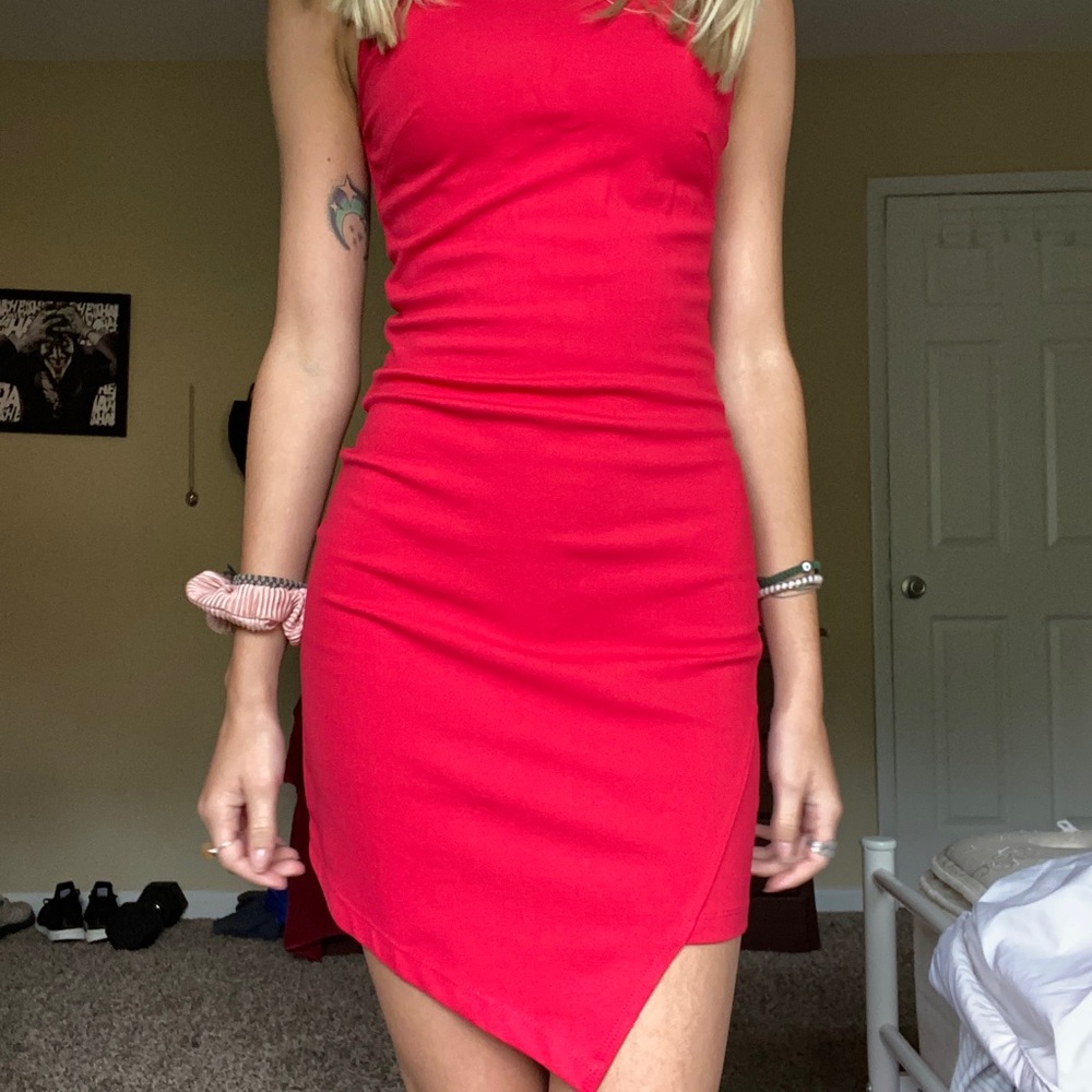 SEXY red dress